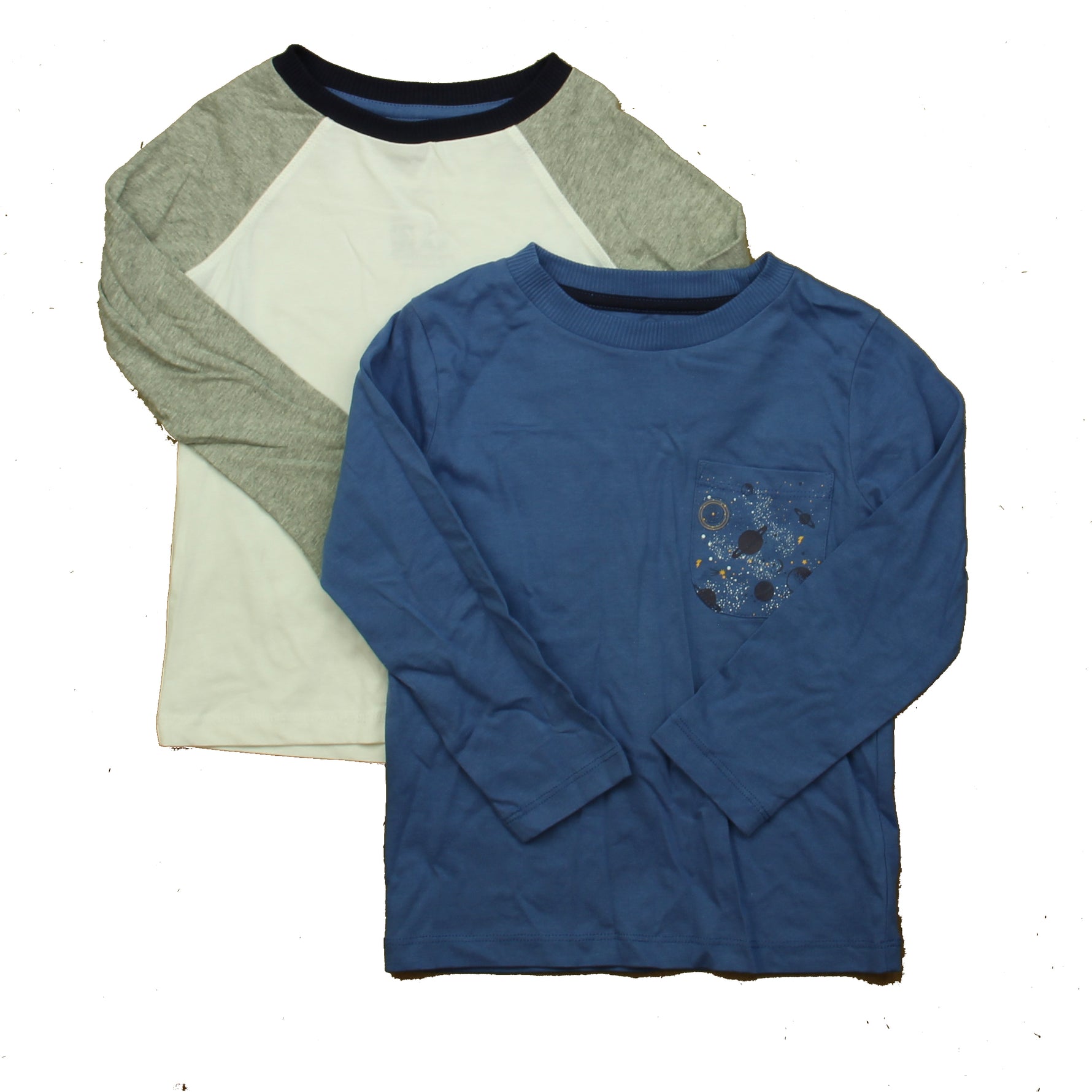 Pre-owned White | Blue T-Shirt size: 4T White | Blue