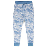 Pre-owned Blue Tie Dye Casual Pants size: 6-14 Years Blue Tie Dye