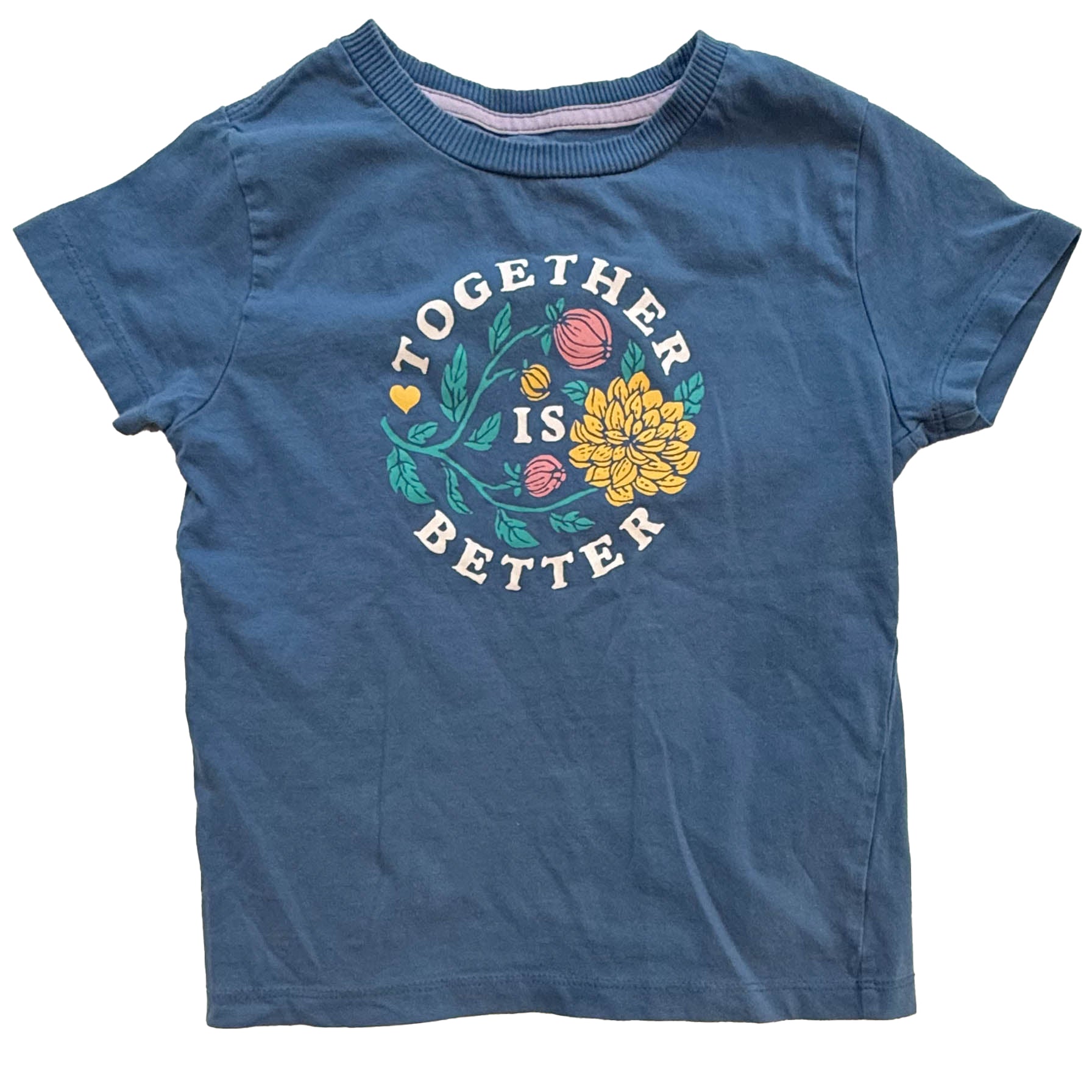 Pre-owned Blue T-Shirt size: 6-14 Years Blue