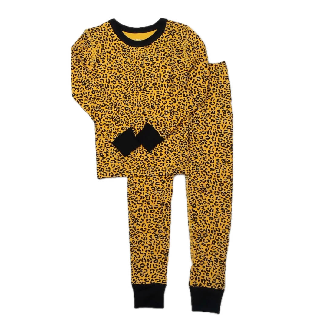 Pre-owned Cheetah 2-piece Pajamas size: 6-14 Years Cheetah