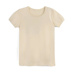Pre-owned Ivory T-Shirt size: 6-14 Years Ivory