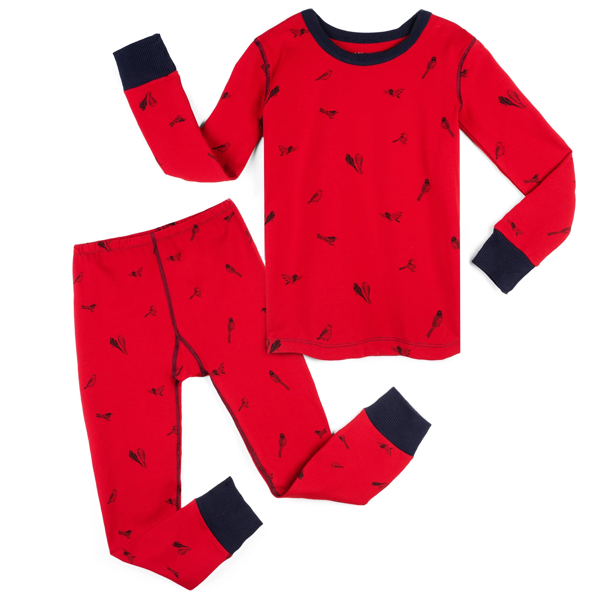 Pre-owned Love Birds PJ Set size: 6-14 Years Love Birds