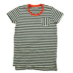 Pre-owned Navy Stripe T-Shirt size: 6-14 Years Navy Stripe