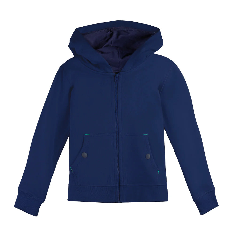 Pre-owned Navy Hoodie size: 6-14 Years Navy