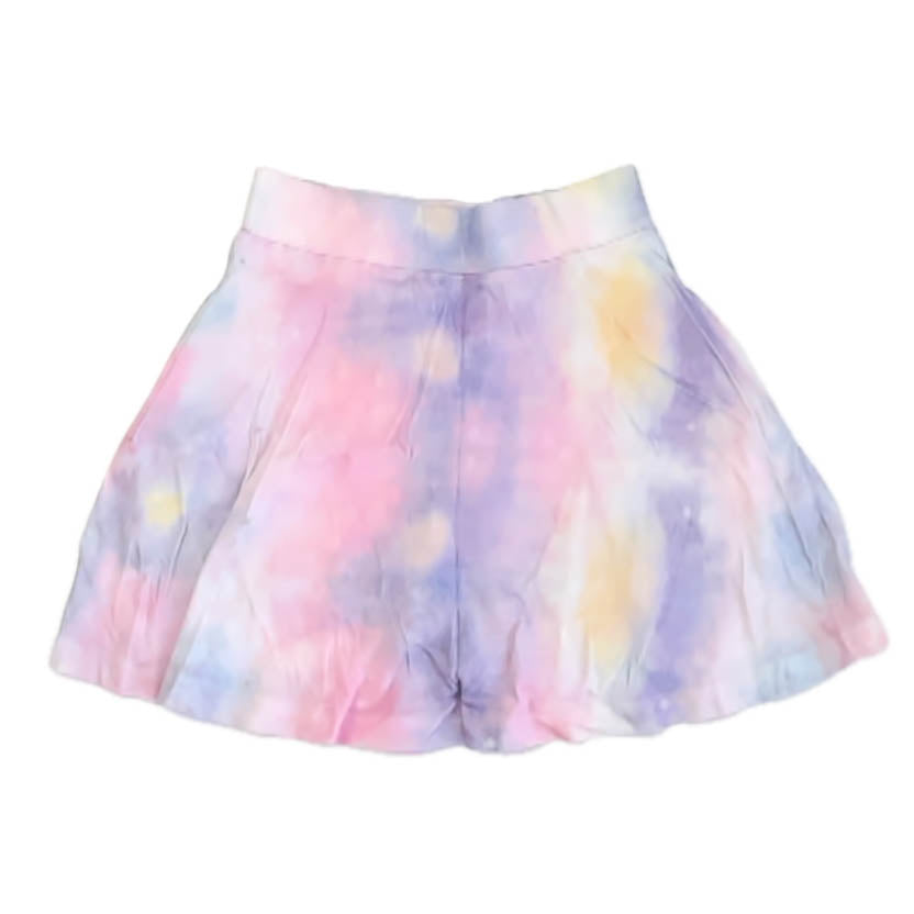 Pre-owned Pink | Purple Tie Dye Skirt size: 6-14 Years Pink | Purple Tie Dye