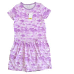 Pre-owned Purple Tie Dye Dress size: 6-14 Years Purple Tie Dye