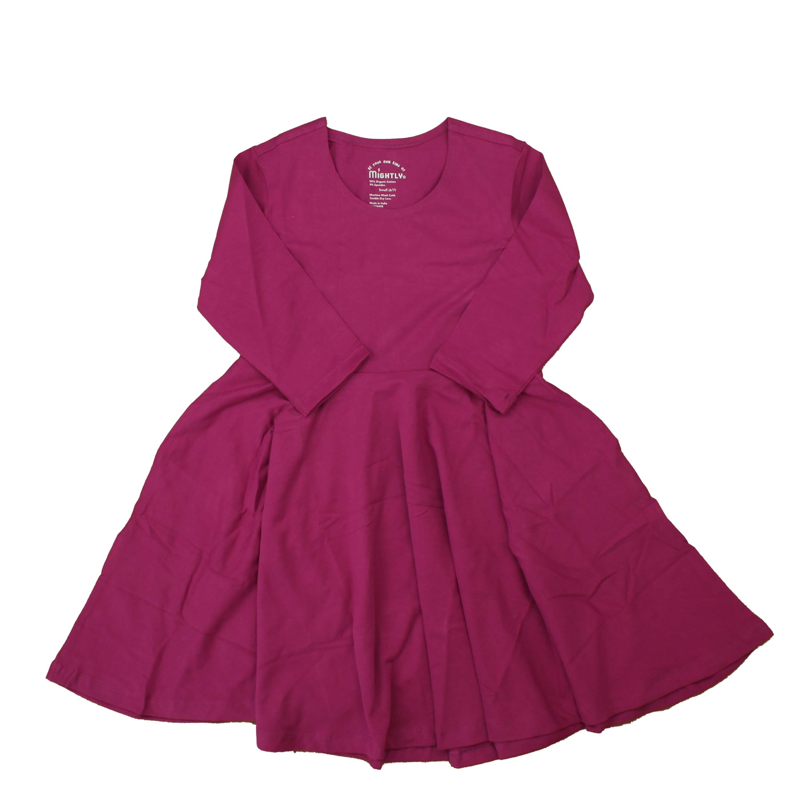 Pre-owned Rasberry Dress size: 6-14 Years Rasberry