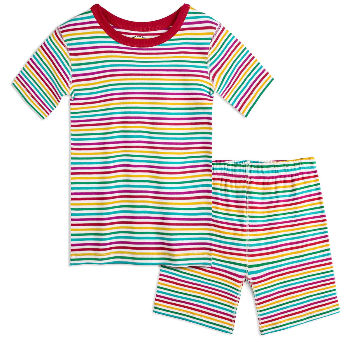 Pre-owned Stripe 2-piece Pajamas size: 6-14 Years Stripe