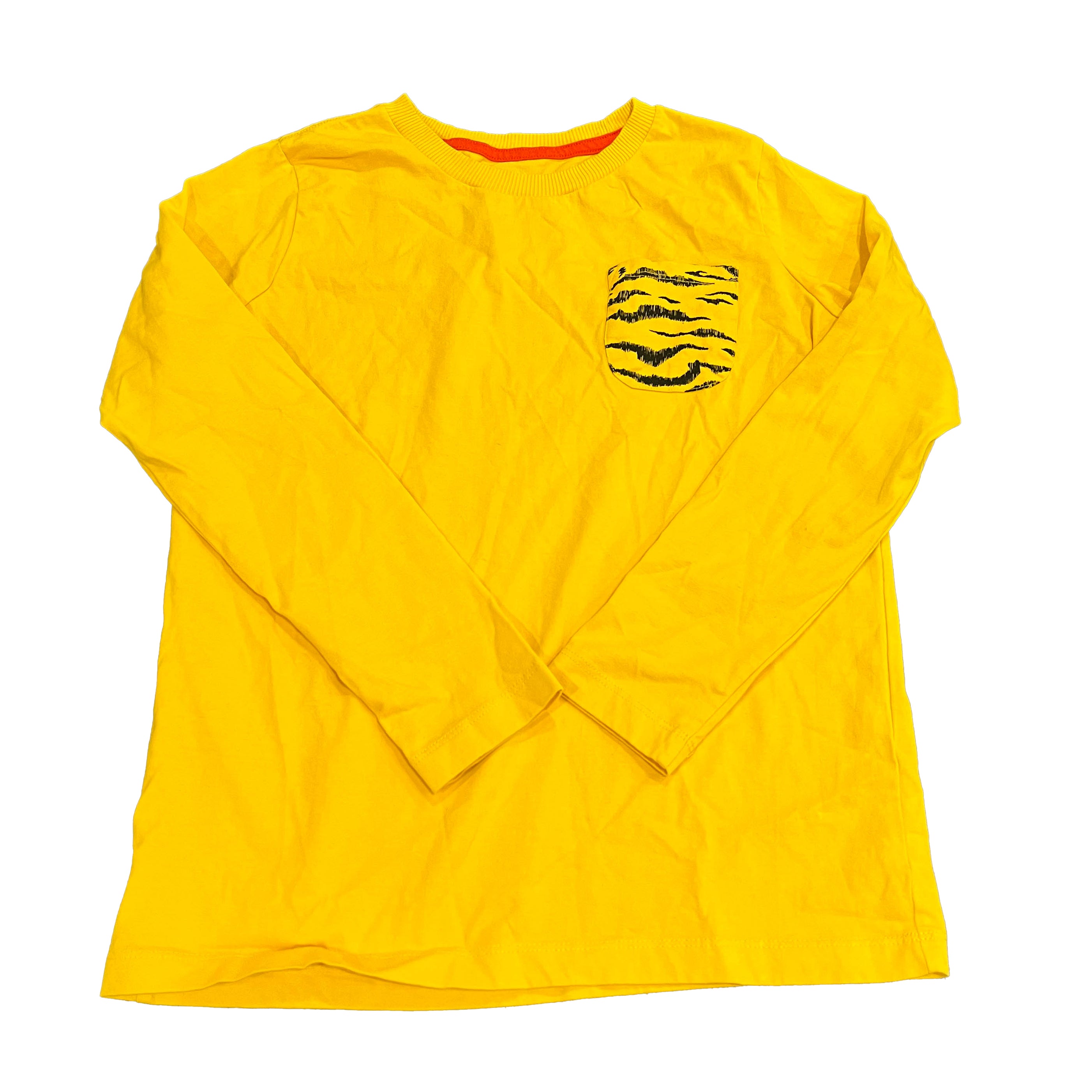 Pre-owned Yellow T-Shirt size: 6-14 Years