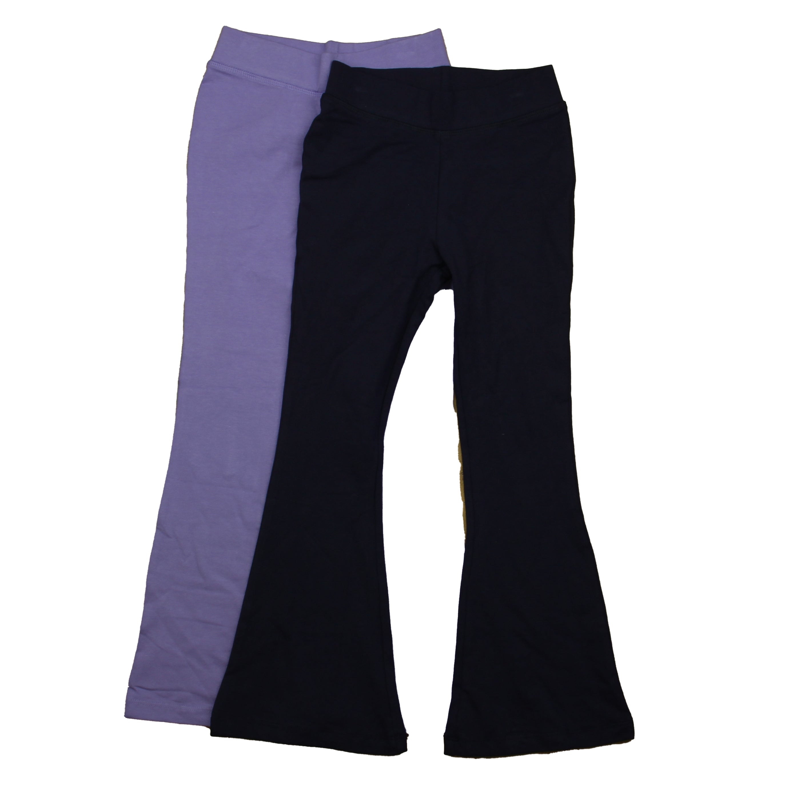 Pre-owned Black | Purple Leggings size: 6-7 Years