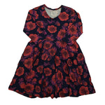 Pre-owned Navy Floral Dress size: 6-7 Years Navy Floral