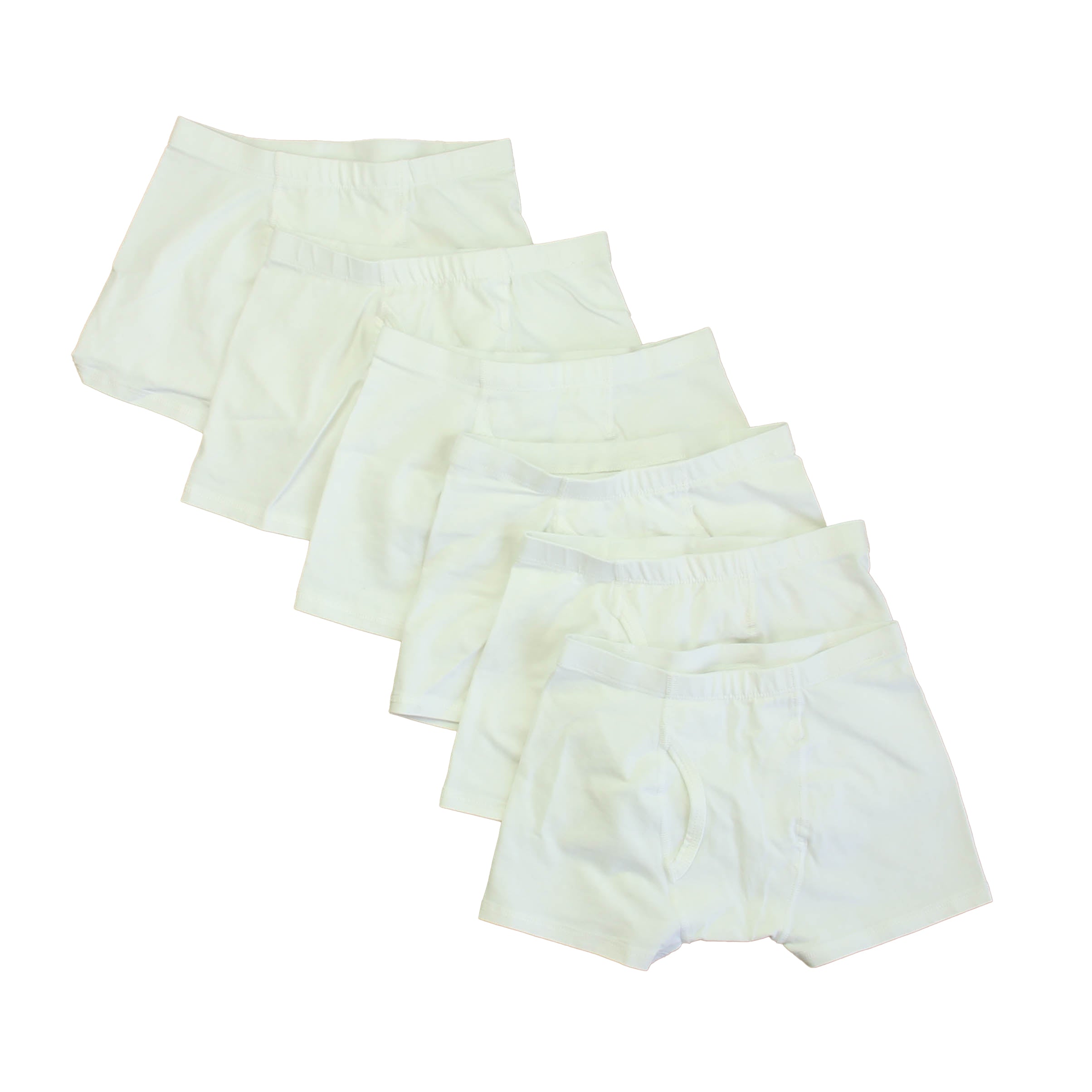 Pre-owned White Boxers size: 6-7 Years
