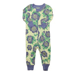 Pre-owned Ivory | Purple Hydrangea PJ Set size: 6-9 Months Ivory | Purple Hydrangea