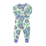 Pre-owned Ivory | Purple Hydrangea PJ Set size: 6-9 Months Ivory | Purple Hydrangea