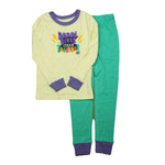Pre-owned Ivory | Turquoise PJ Set size: 8 Years Ivory | Turquoise