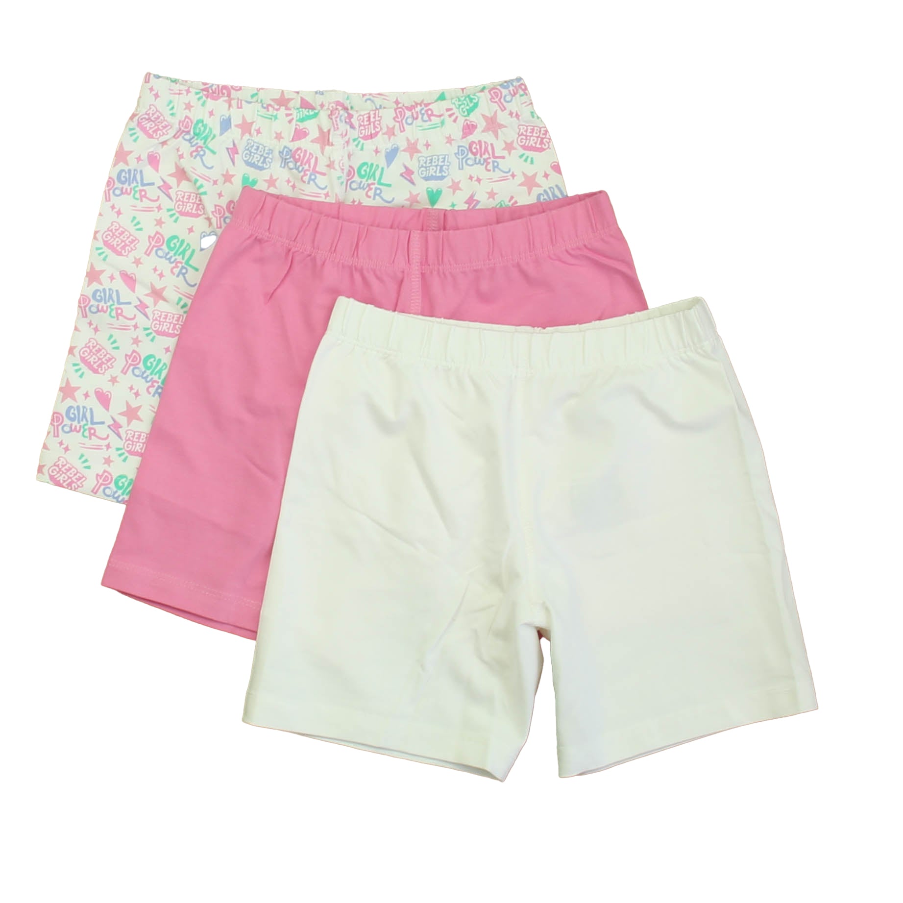 Pre-owned Pink | White Shorts size: 8 Years