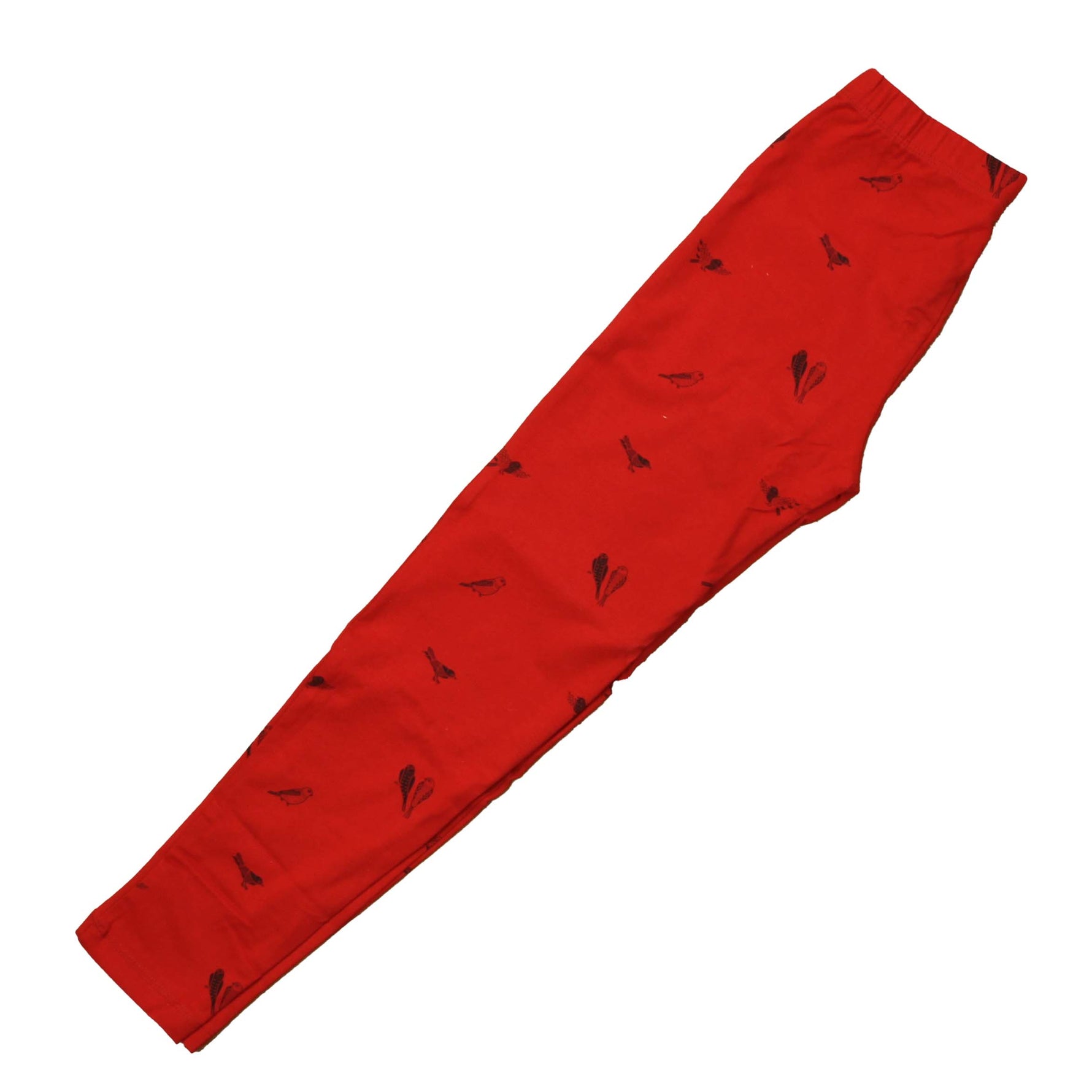 Pre-owned Red | Blue | Birds Leggings size: 8 Years Red | Blue | Birds