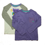 Pre-owned White | Purple Gray T-Shirt size: 8 Years White | Purple Gray