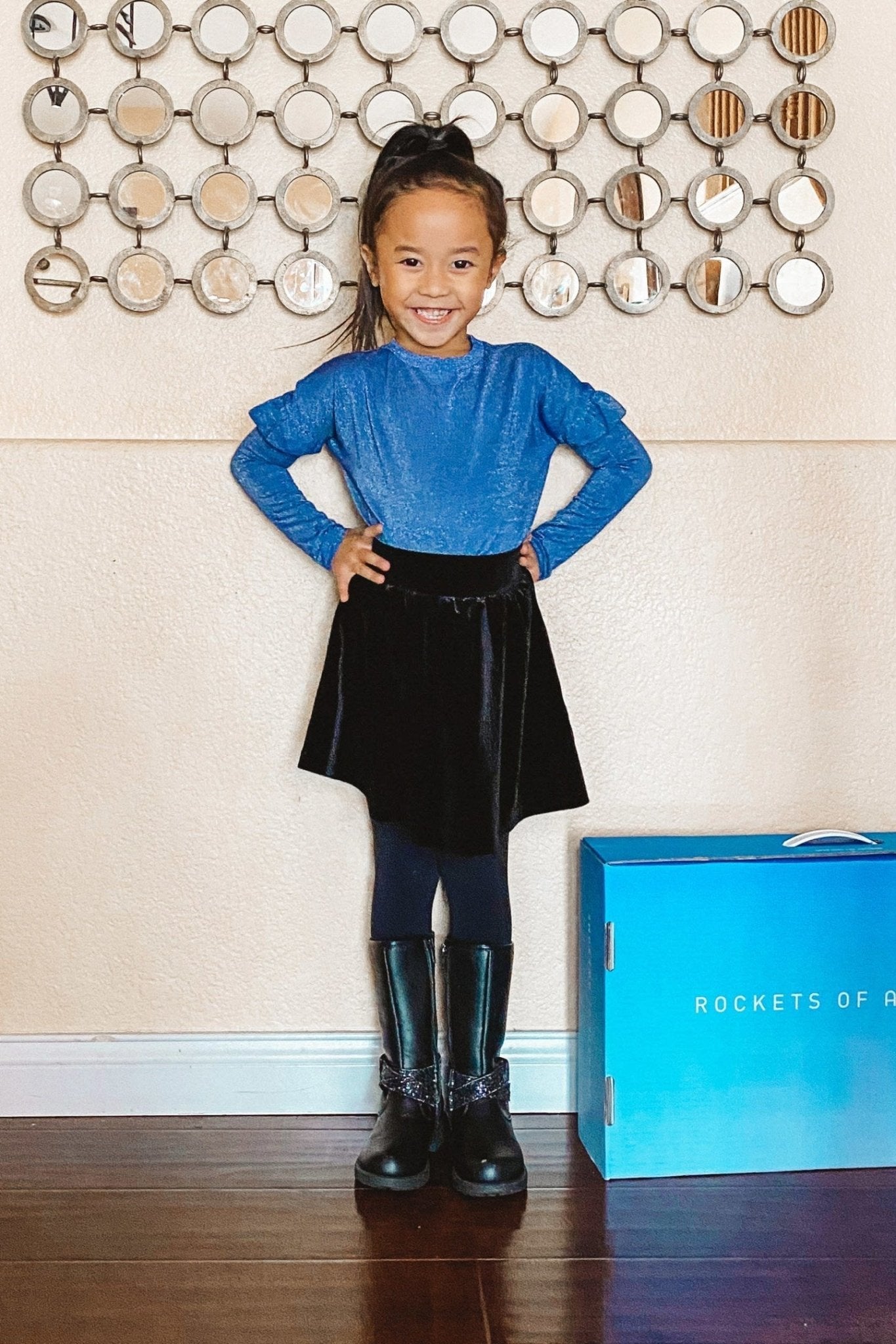 Velvet Skirt - FINAL SALEBOTTOMSRockets of Awesome