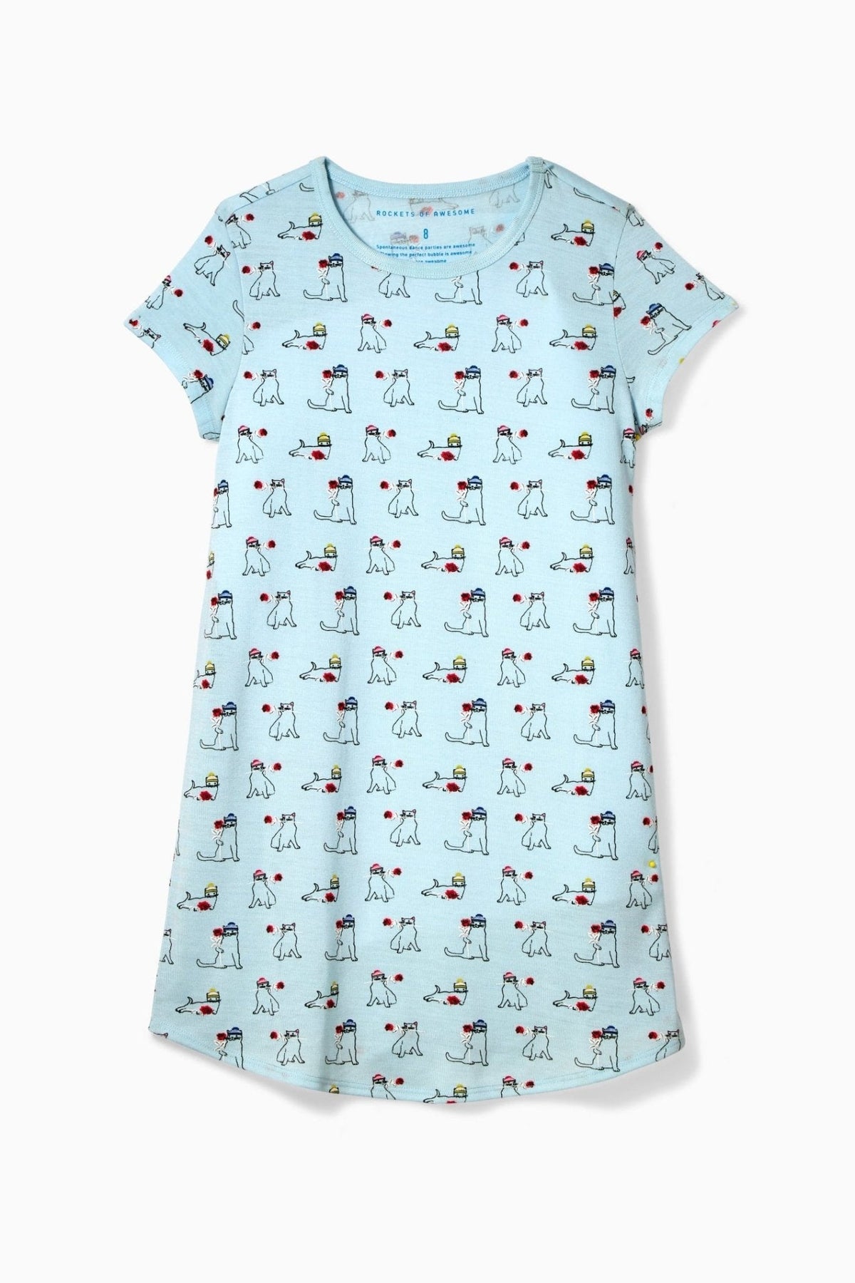 Kitty Sleep Dress - FINAL SALESLEEPWEARRockets of Awesome