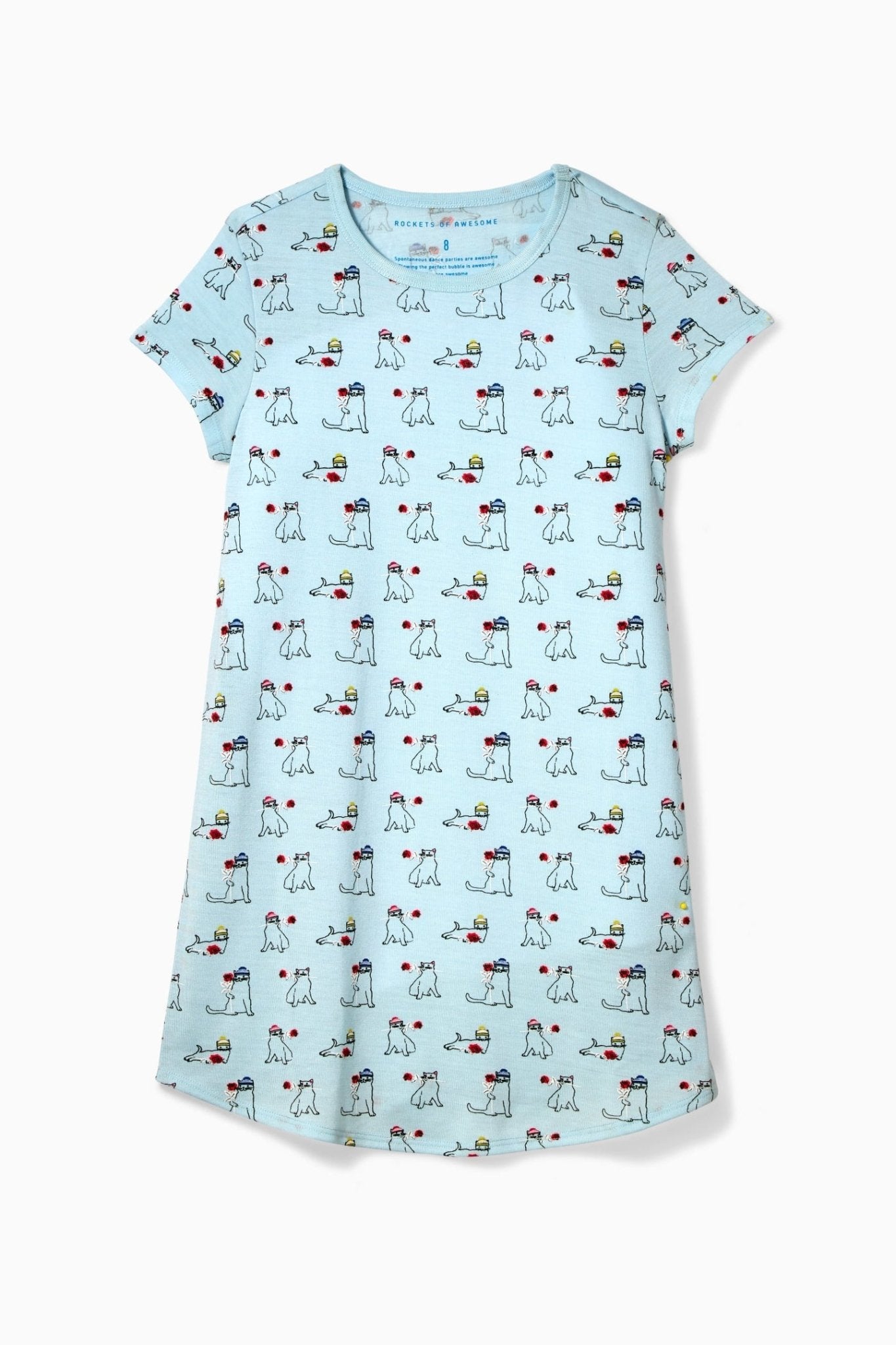 Kitty Sleep Dress - FINAL SALESLEEPWEARRockets of Awesome