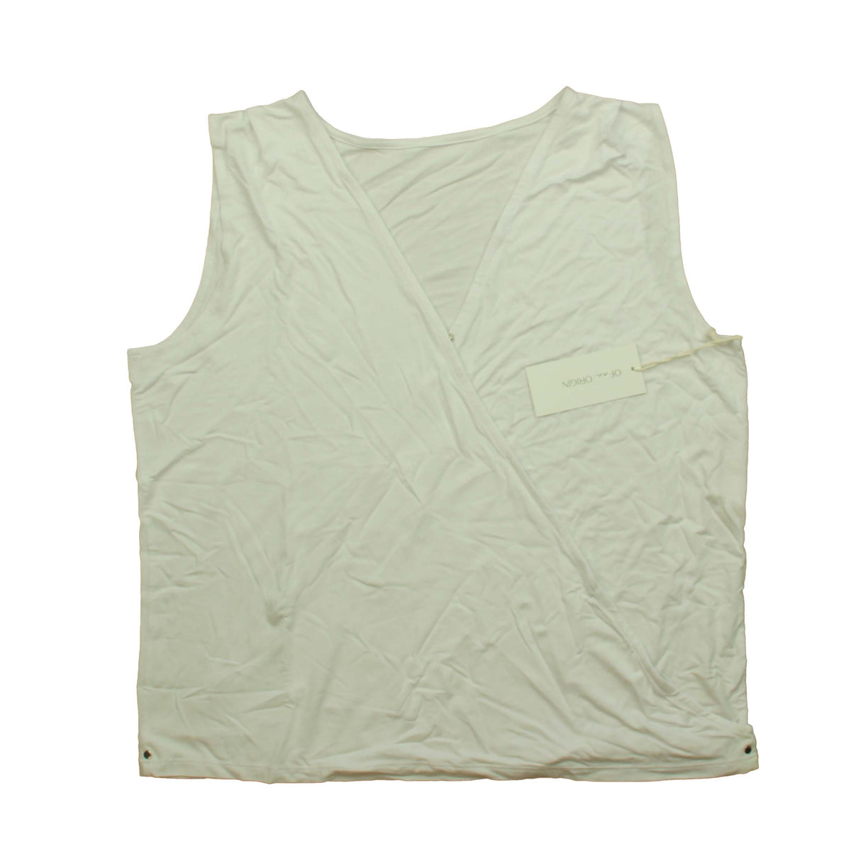 Pre-owned White Tank Top size: Adult XS-XL White