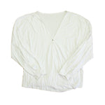 Pre-owned White Long Sleeve Tee size: Adult XS-XL White