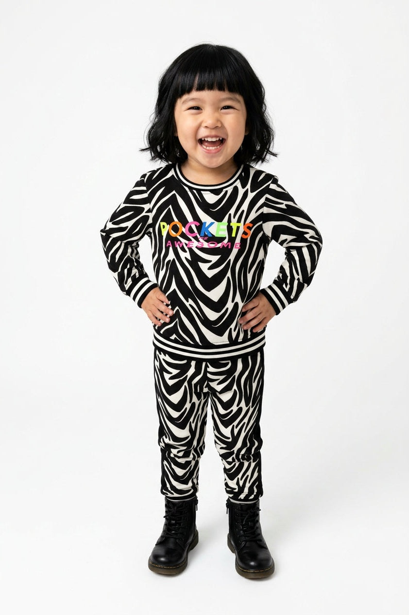 Rainbow Logo Zebra Crew