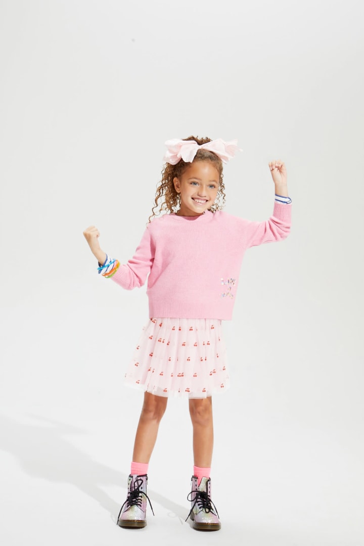 Cherry Tulle Skirt - FINAL SALE