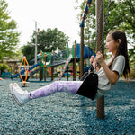 Charming girls' leggings showcasing a lovely print, ideal for stylish kids.
