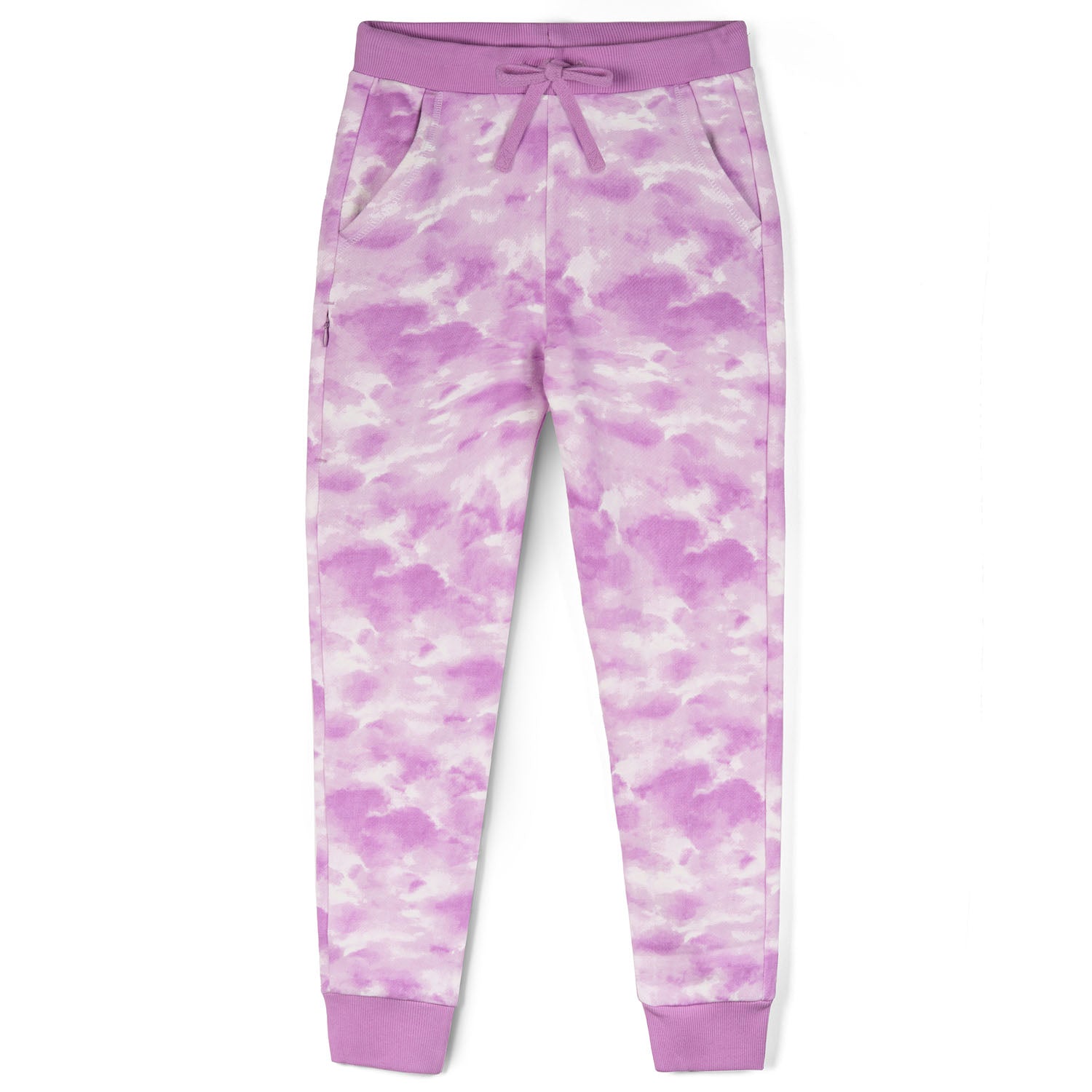Kids Pants Organic Cotton Cloud Print Sweatpants