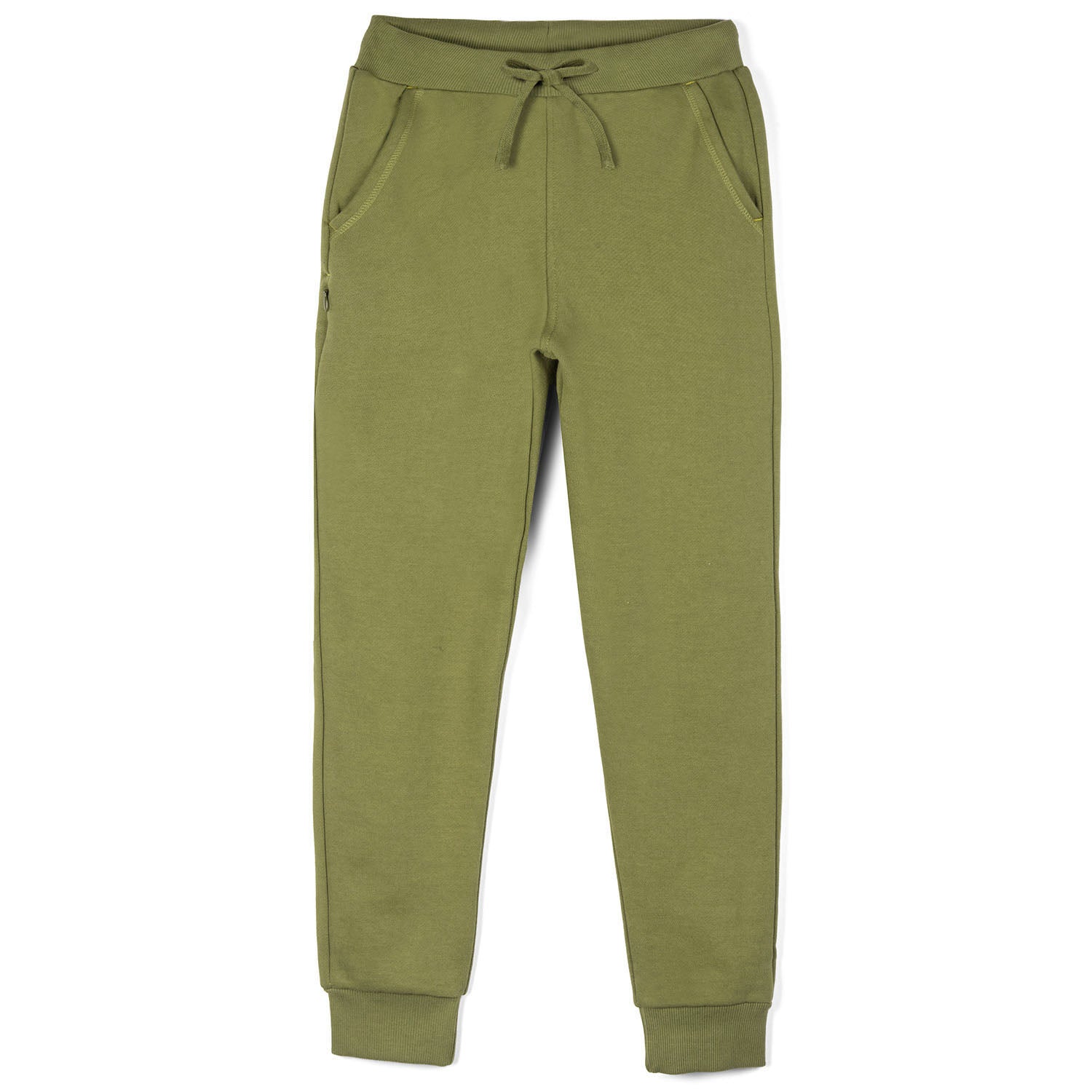 Ensemble jogging loose olive