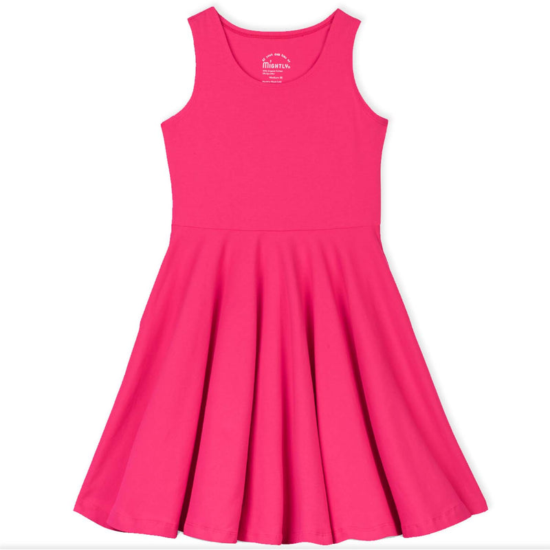 Kids Organic Cotton Summer Twirl Dress - Core Colors