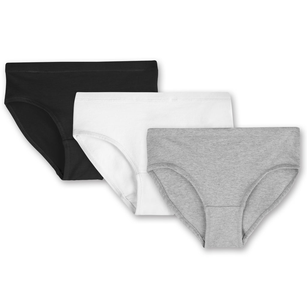 Organic Cotton Kids Bikini Underwear - 3 Pack - Mightly