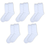 High-quality white kids’ socks for everyday wear and comfort