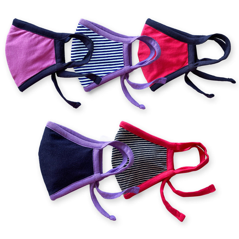 Final Sale Kids Face Masks 5-Pack