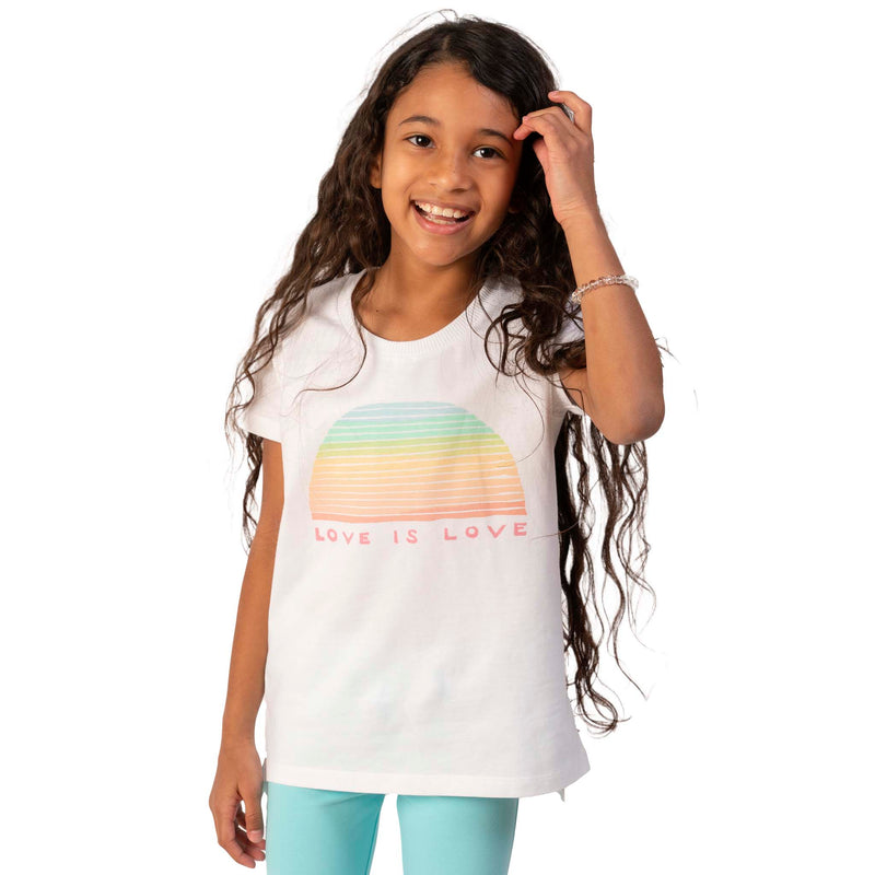Girl shirts in various colors - scoop neck tees for stylish and comfortable outfits