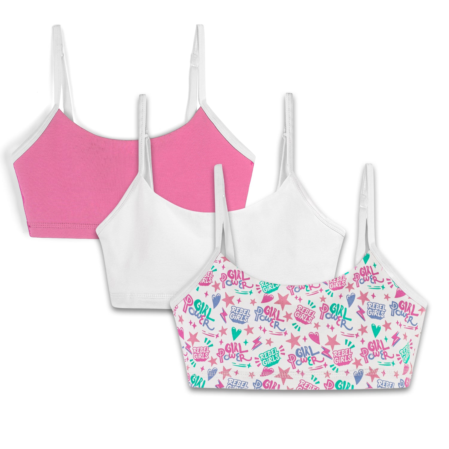 13 Girlgirls' Cotton Training Bra & Panty Set - Sports & Comfort